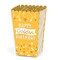 Big Dot of Happiness Golden Birthday - Happy Birthday Party Favor Popcorn Treat Boxes - Set of 12
